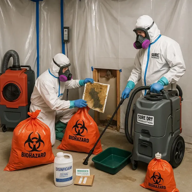 Contaminated Water Handling Protocols process in Shawnee Land, VA