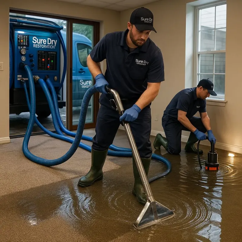 Water Extraction and Removal process in Shawnee Land, VA
